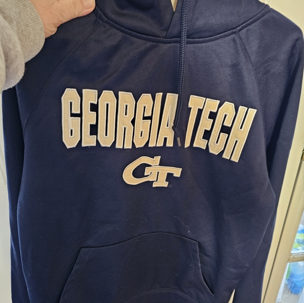 Mens Georgia Tech Hoodie - S